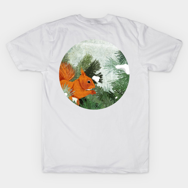 Red squirrel t shirt sales
